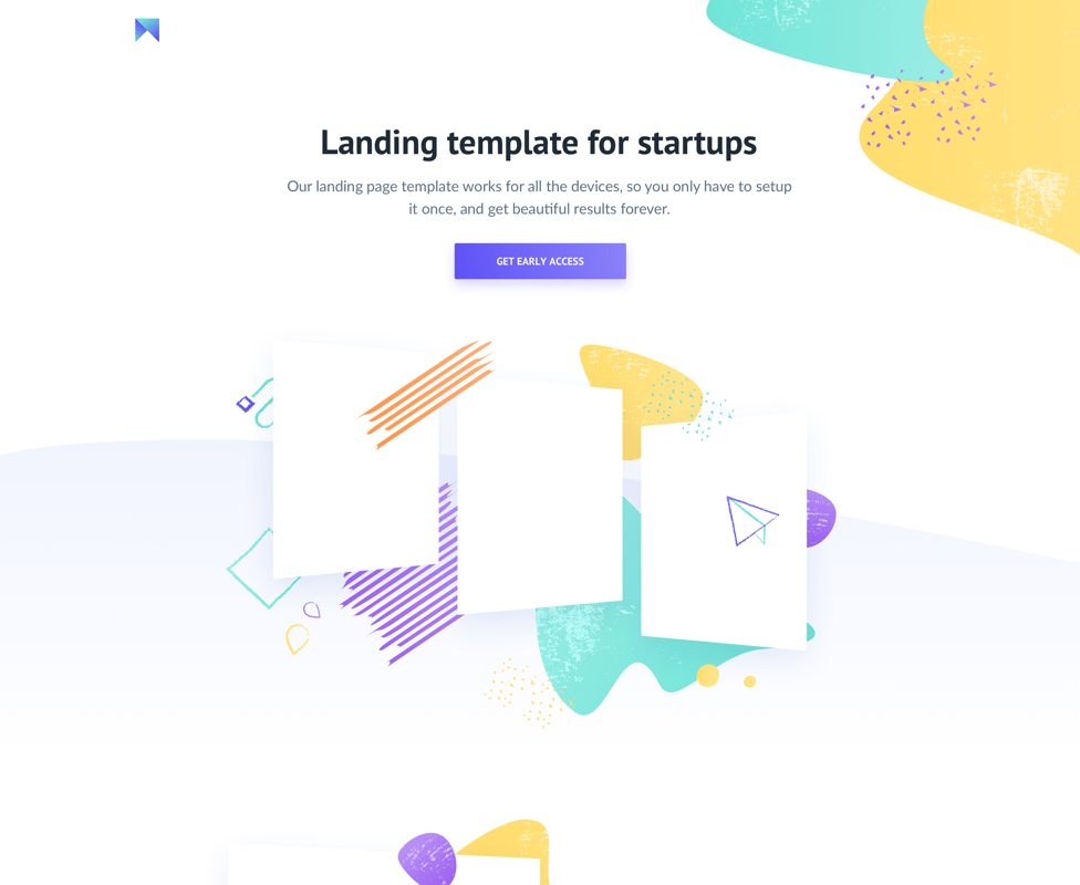 《Landing Page Templates for Startups》