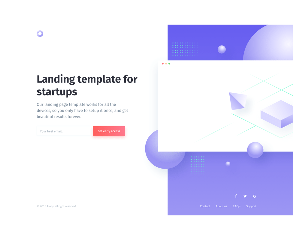 《Landing Page Templates for Startups》