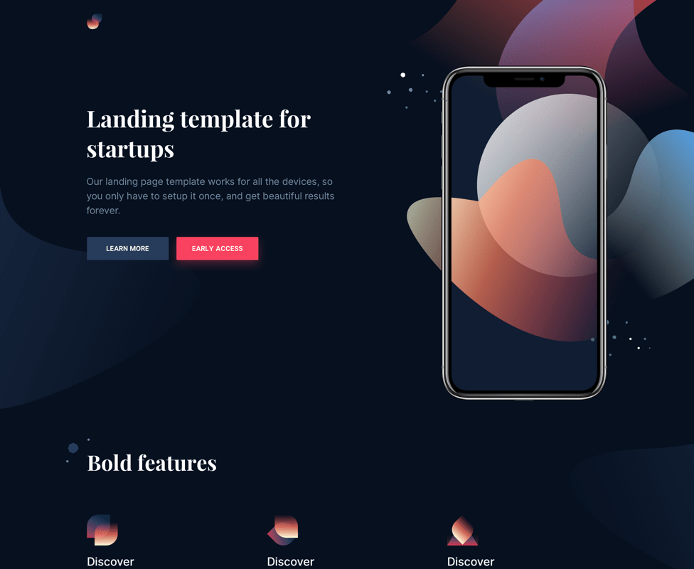 《Landing Page Templates for Startups》